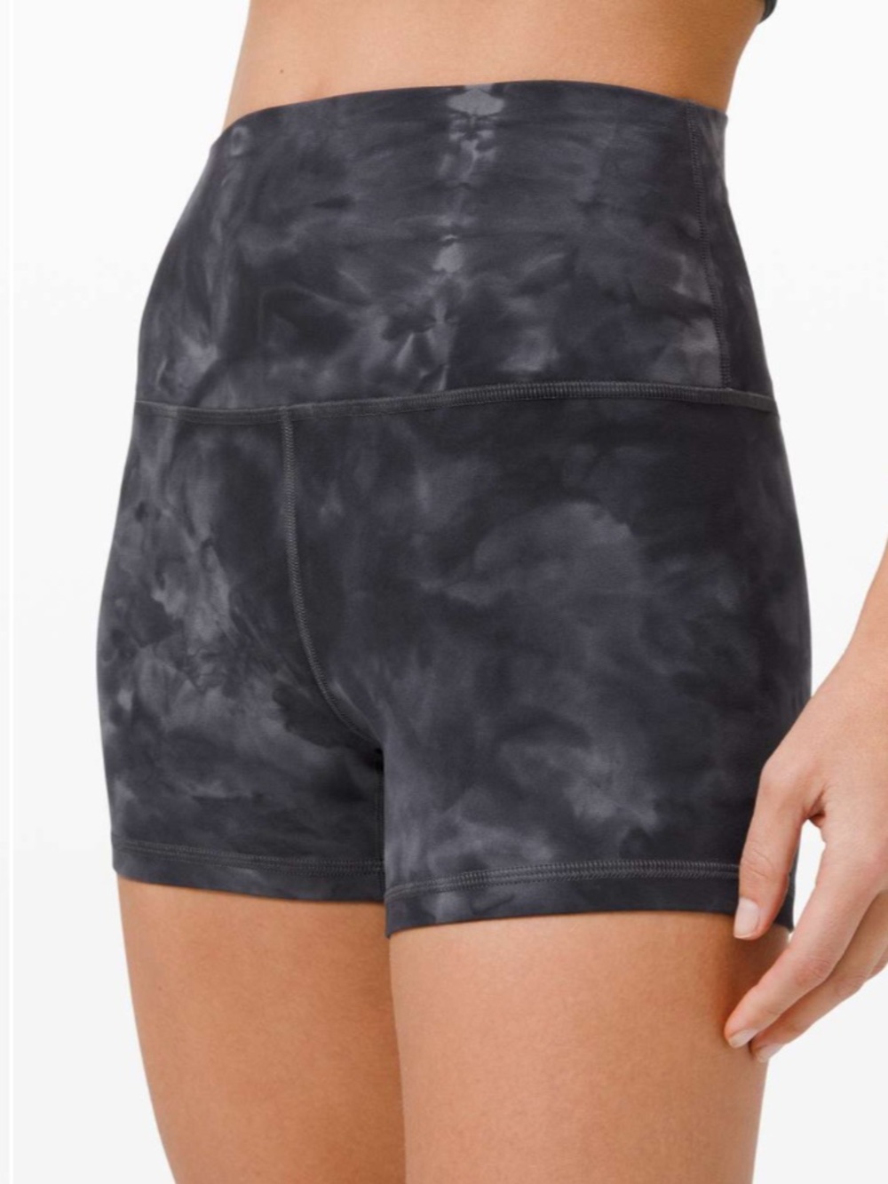 Align Short 4' Diamond Dye Diamond Dye Pitch Grey Graphite Grey Size 0